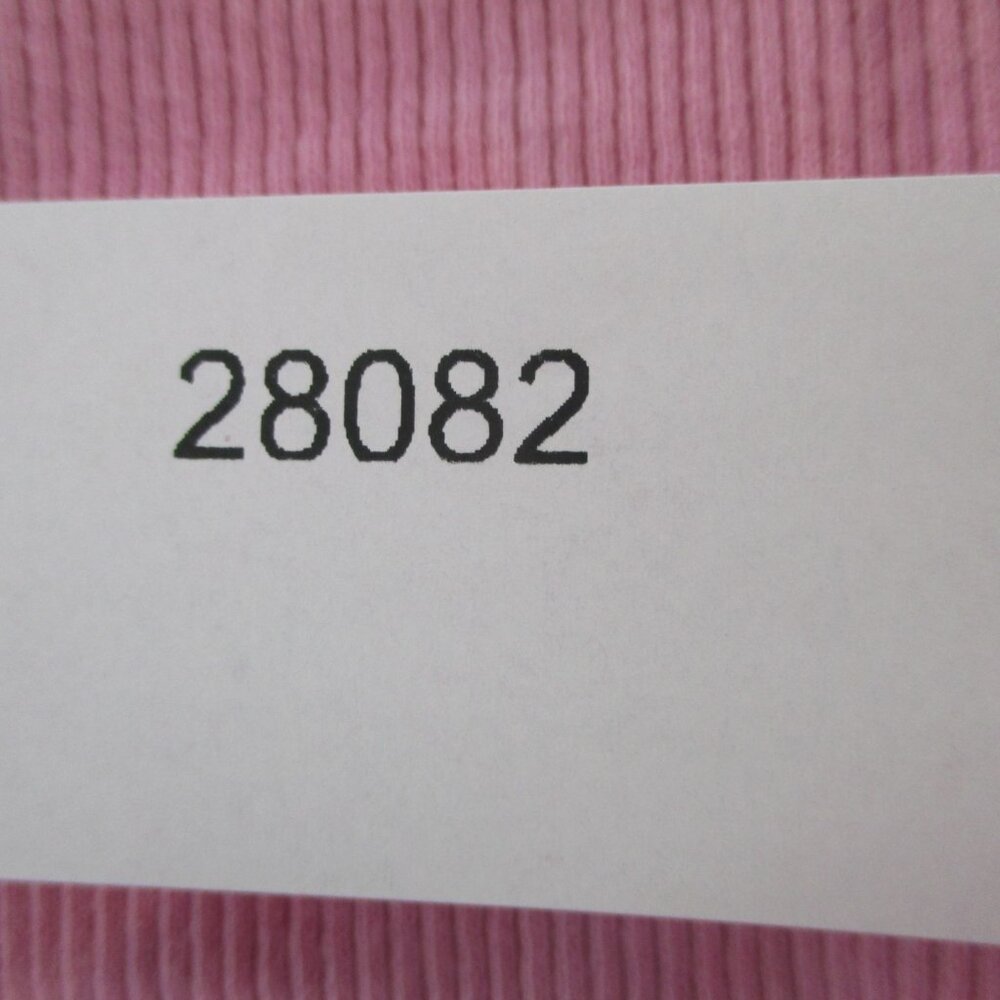 SKIMS Cotton Rib Onesie Womens XS Bubblegum Pink White Romper Bodysuit Ribbed - Picture 7 of 7